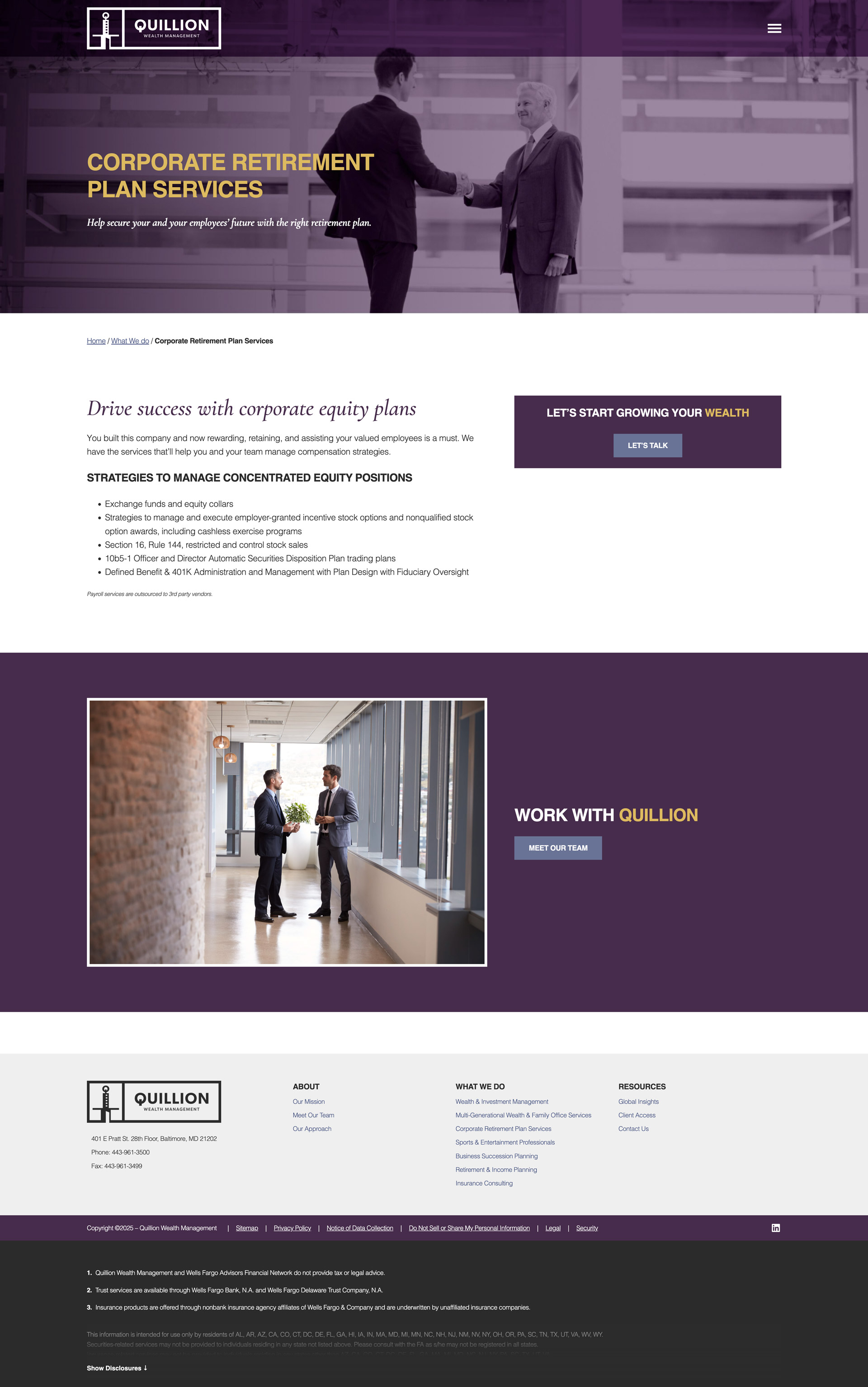 Quillion services