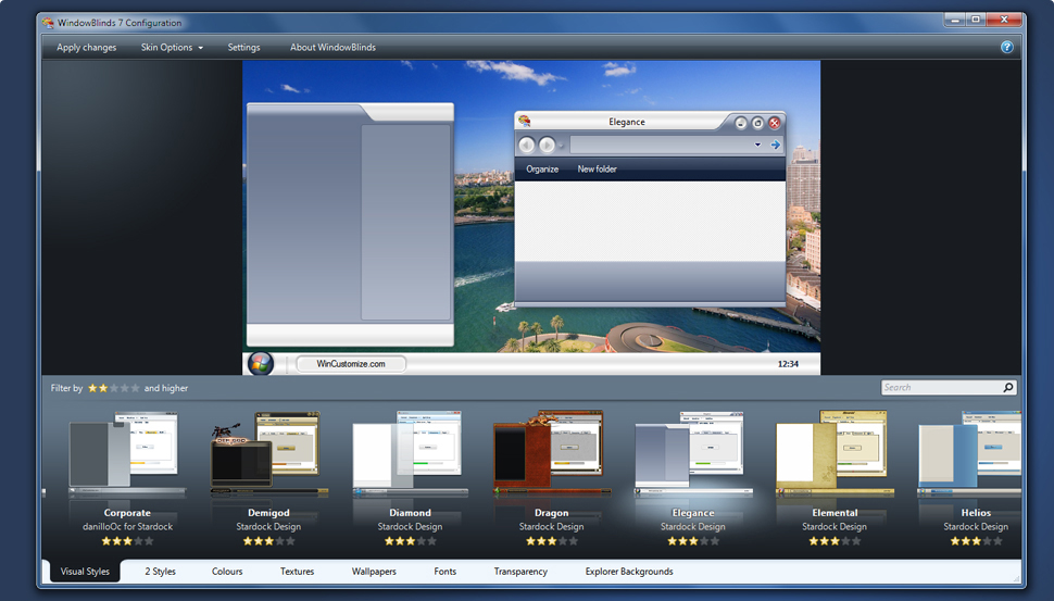 WindowBlinds skin 1